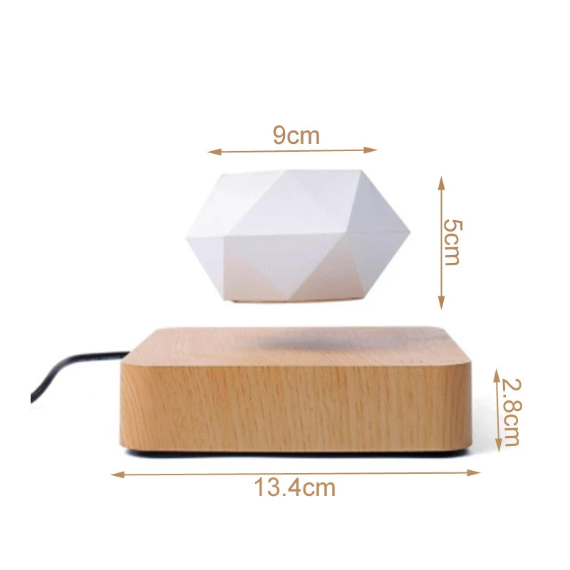 NxtDecor - Levitating Air Bonsai Pot Rotation Flower Magnetic Suspension Floating Pot Without Plants