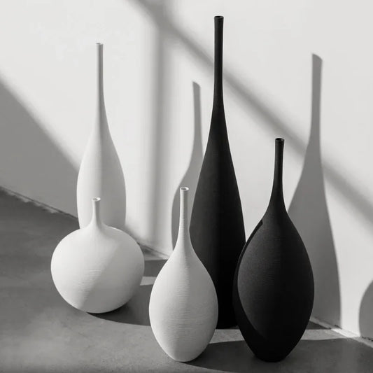 Mono Tall Ceramic Vase